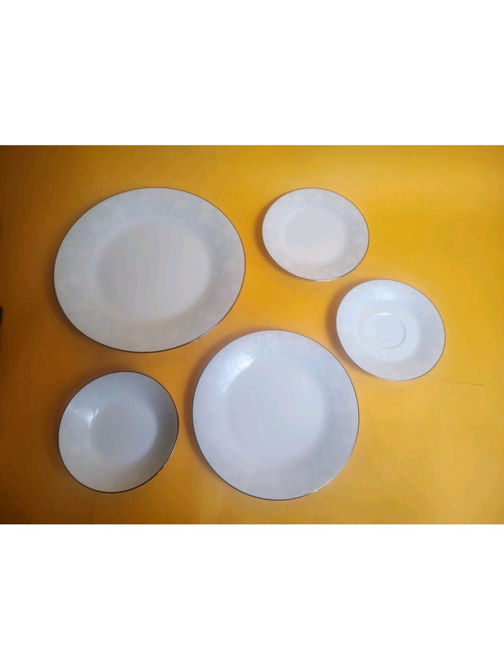 Vintage Noritake Ravel 2213 China Replacement Set 5pc Dinner Salad Bread Saucer